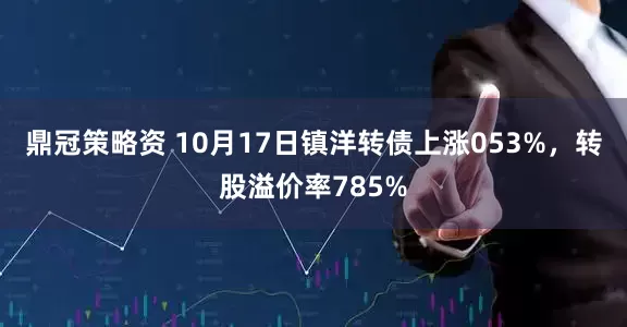 鼎冠策略资 10月17日镇洋转债上涨053%，转股溢价率785%